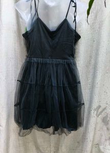 I. Gray Mini Dress
