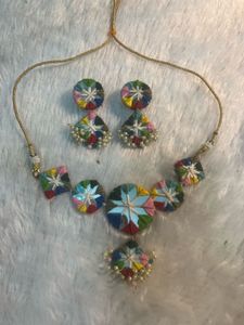 Mirror Multicoloured Chokar
