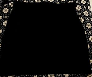 Black Slik Miniskirt