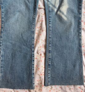 Zara High waisted Straight Jeans