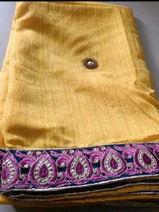 Yellow Saree