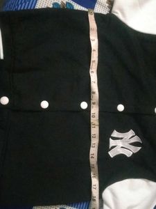 NY Black And White Jacket With Tich Buttons