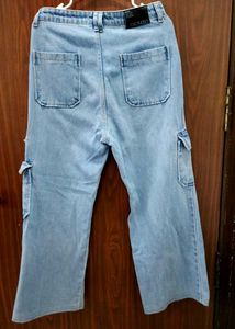 Off Duty Cargo Denim Jeans