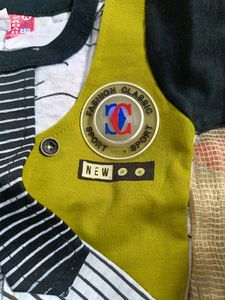 Boys Party Wear Dress Yellow