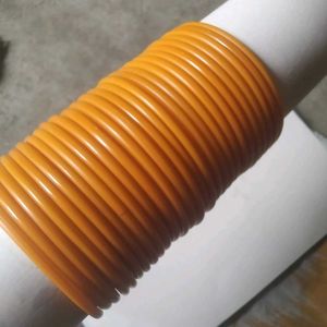 Orange Bangles Set