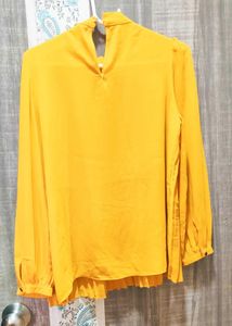 Mustard Coloured Formal Top