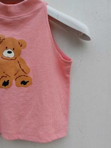 Baby Pink Tank Top.