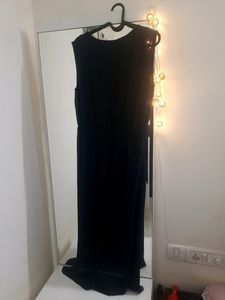 Korean Slit Dress With Inbuilt Short Skirt