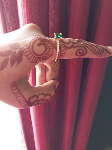 Emerald Stone Ring