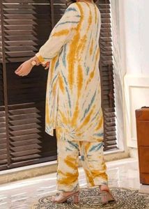 Tie-Dye Kurti Pant Set