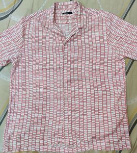 Zudio Half Sleeves Squar Printed Shirt