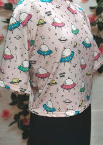 🎁Buy Two Get One Free🎁Cute Graphic Print Top