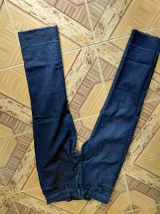 Dark Blue Denim Jeans