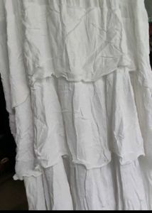 White Tiered Sundress