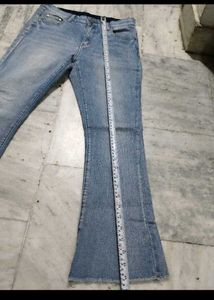 Flared Denim Jeans