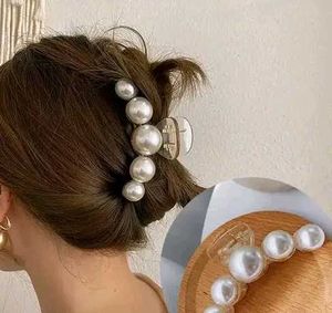 2 Pc Pearl Hair Claw Clip