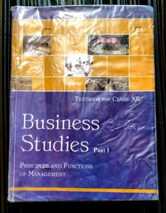 Business Studies Textbooks Part 1 &amp; 2 For Class 12