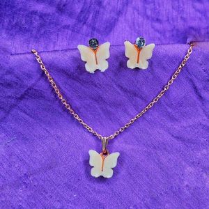 Butterfly Jewelry Set