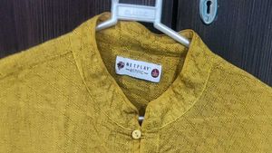 Men&#39;s Solid Cotton Kurta