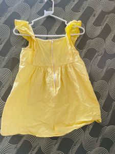 Yellow Sundress with Floral Detail