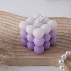 Combo Of Two Tri Color Bubble Candles