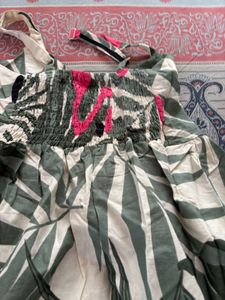 Tropical Print Sundress