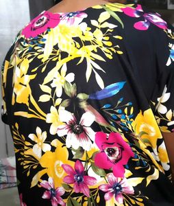 Floral Print Maxi Dress