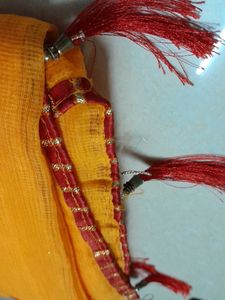A Orange Saree 🥻 😍