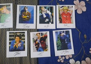 BTS POLOROID WITH SIGNATURE