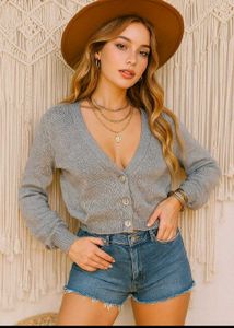 🎁Buy1 Get1 Free OG MangoKnit Cardigan C