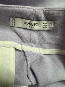 Mango Brand Light Purple Pants