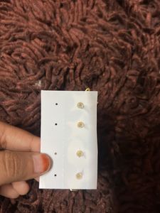 Gold Star &amp; Heart Earrings Set