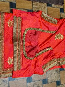 Elegant Embroidered Saree