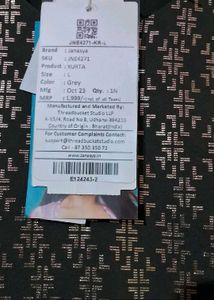 Janasya Branded Kurti Size 40
