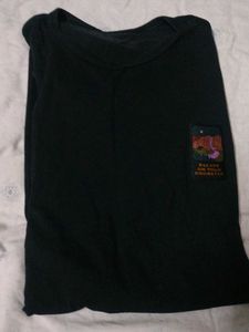 Black Graphic Tee - Size M