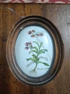 Refurbished Vintage Painting On Porcelain