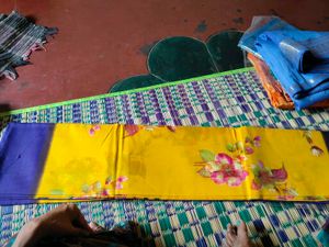 Elegant Floral Saree