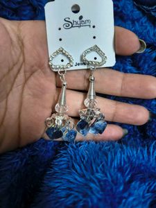 Heart Jhumka Earrings