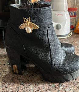 Black Heel Boots