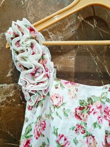 Floral Ruffle Dress