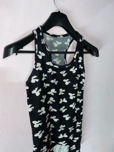 Bow Print Tank Top