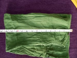 Green Dress with Mirror Detail