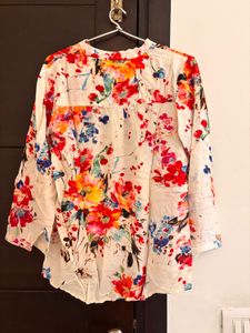 Floral Long Sleeve Top