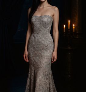 Elegant Lace Mermaid Gown