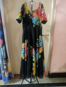 Flared Dress..BLACK