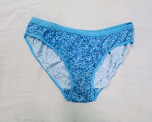 Blue Floral Panty Costumization Available