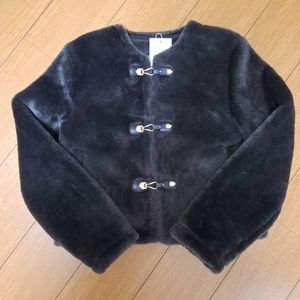 Zara Faux Fur fireman jacket