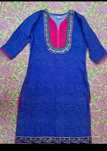 Blue Jaipur Kurta