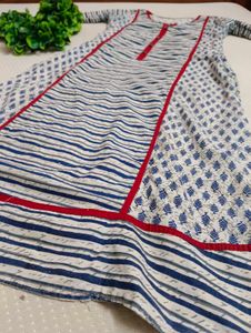 Cotton Printed Kurta – Office &amp; Daily Wear