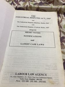 The ID Act 1947 &amp; Employment Standing Orders 1946
